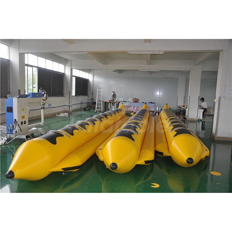 Commercial Double Tubes Inflatable Boat Air Sealed Inflatable Water Banana Boat For 10 Passengers