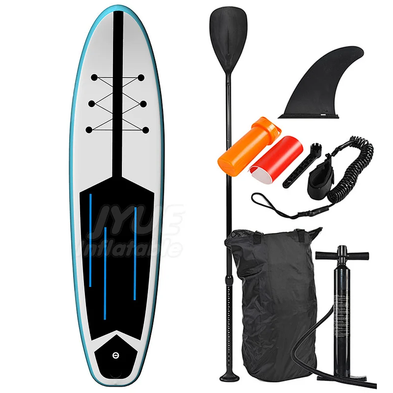 New Design OEM Cheap Wholesale SUPER 10.6 Foldable ISUP Pedal Boards Paddle Board Inflatable Stand Youth & Adult