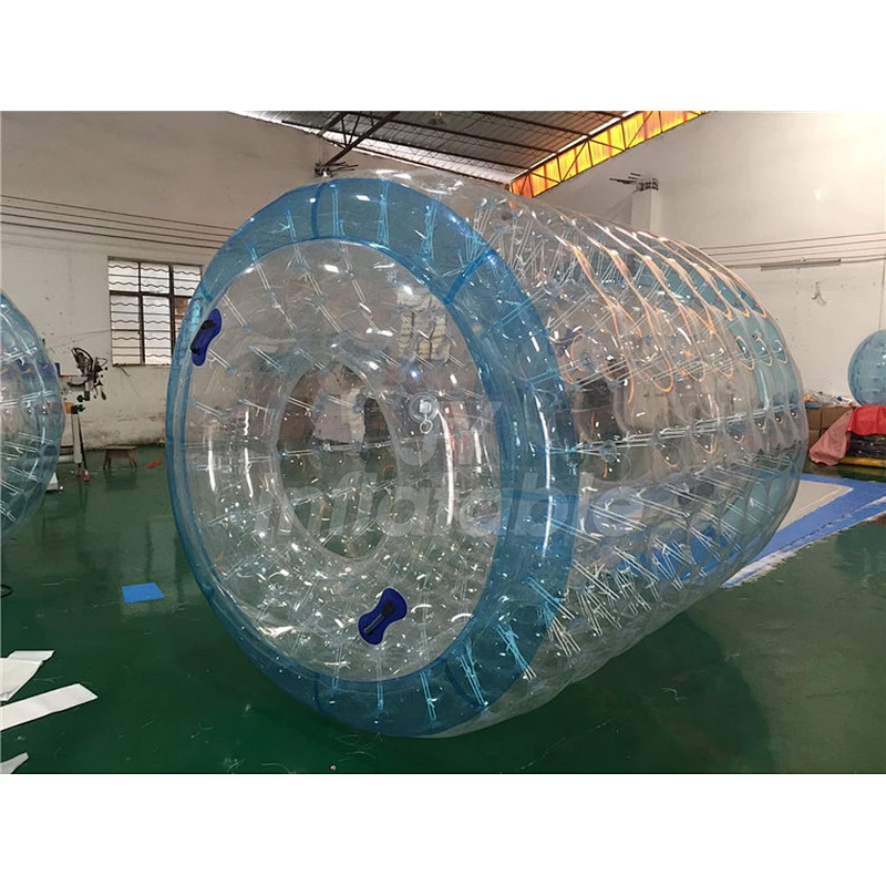 Funny Blue Bubble Inflatable Water Walking Ball TPU Inflatable Water Roller
