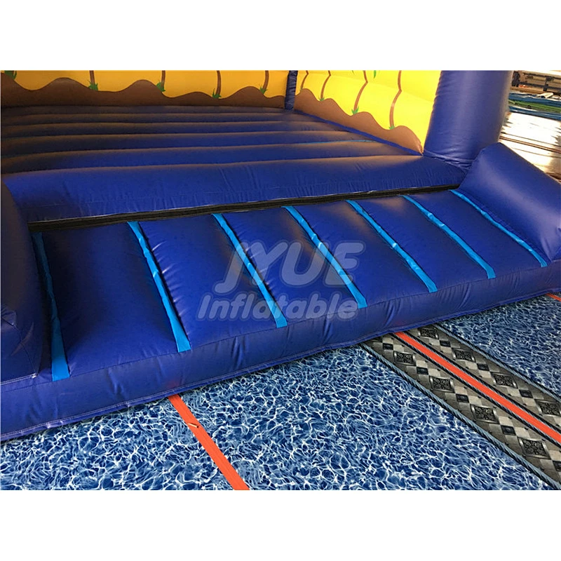 Jungle Theme Kids Bouncy Castle Inflatable Trampoline Bouncer For Sale
