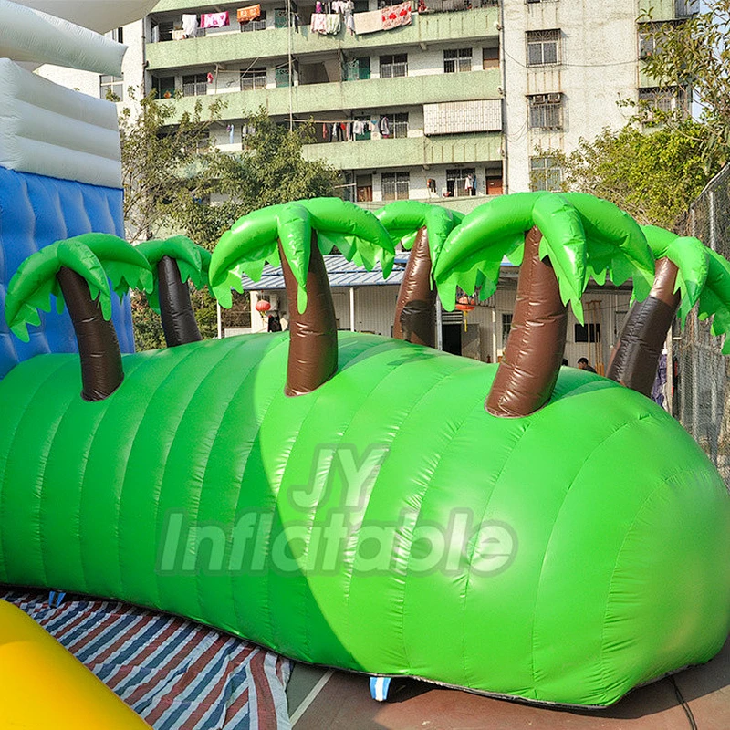 Outdoor Equipment Commercial Shark Water Park Playground Inflatable Ground Water Park