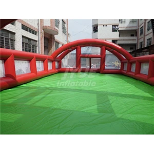 Sport Court Arena Playground Inflatable Football Pitch Soccer Field For Sale
