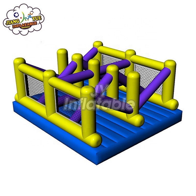 Eco Friendly Adult Kids Bounce House Inflatable Obstacle Course Equipment Manufacturer