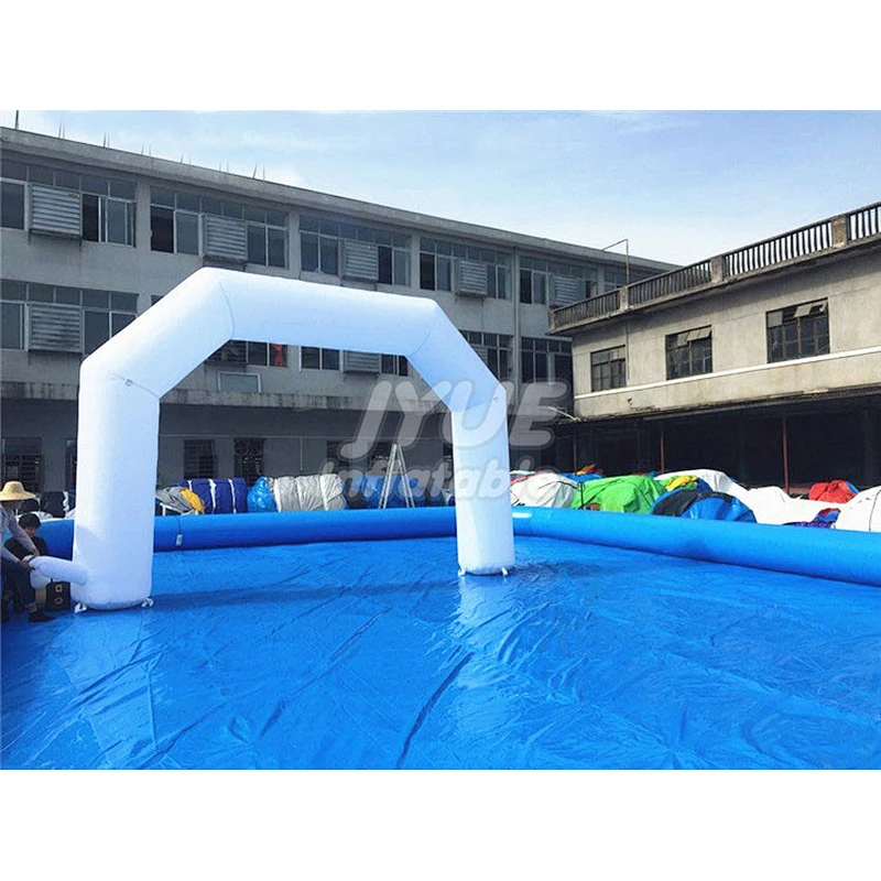 Oxford Cloth Cheap Race Event Sport Inflatable Arch With Air Blower