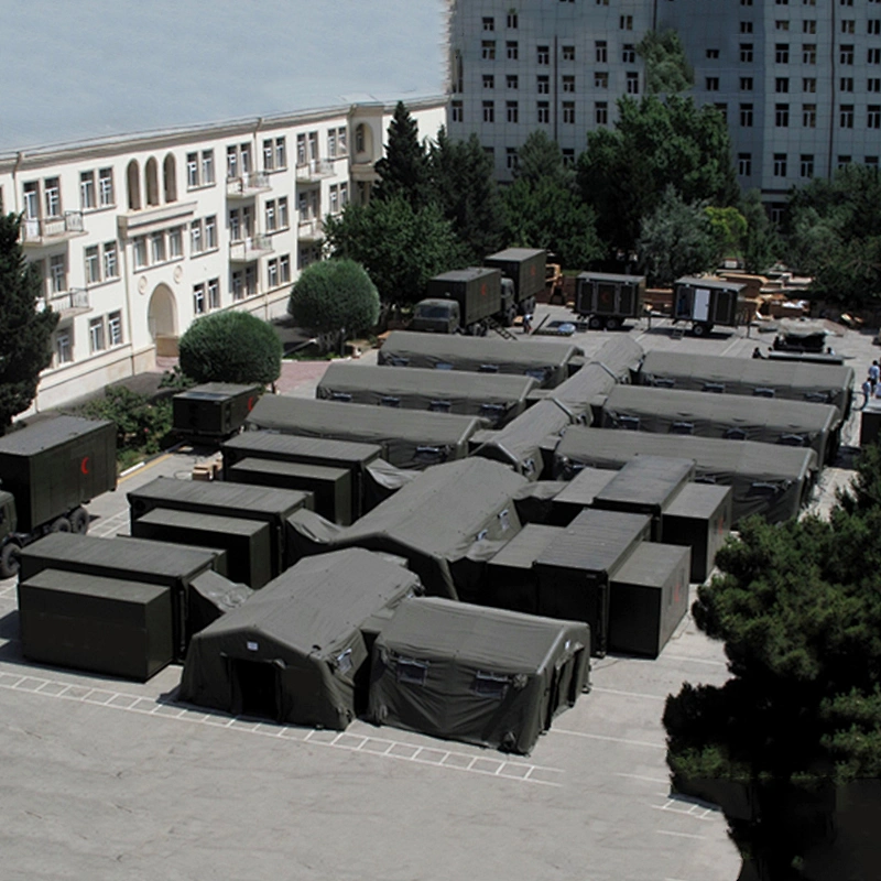 Fireproof Commercial Use Inflatable Army Medical Tent