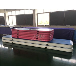 10ft/13ft/16ft/20ft/27ft  New Design Inflatable Tumbling Mat Electric Air Pump Gymnastics Air Track From Airtrack Factory