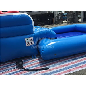 Cheap Octpus Inflatable Water Slides With Pool Commercial Water Slide For Sale