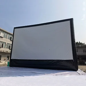 Blow Up Inflatable Theater Movie Screen Projector And Screen For Outdoor Movie