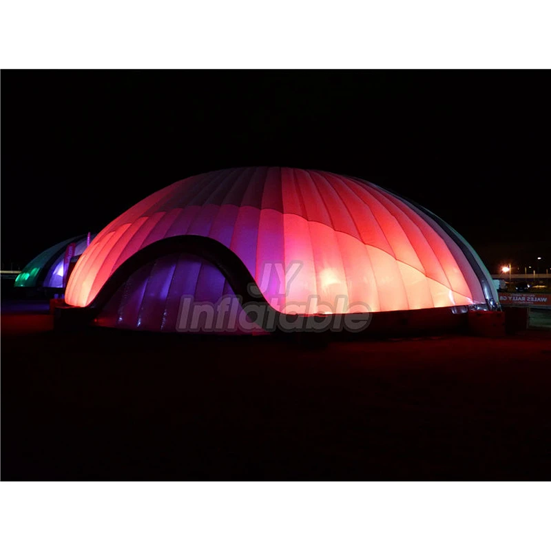 Exhibition Promotion Wedding Marquee Lighting LED Inflatable Tent For Party