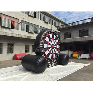 4/5/6m Height Customized Size Soccer Ball  Dart Inflatable Sticky Dart Board Games