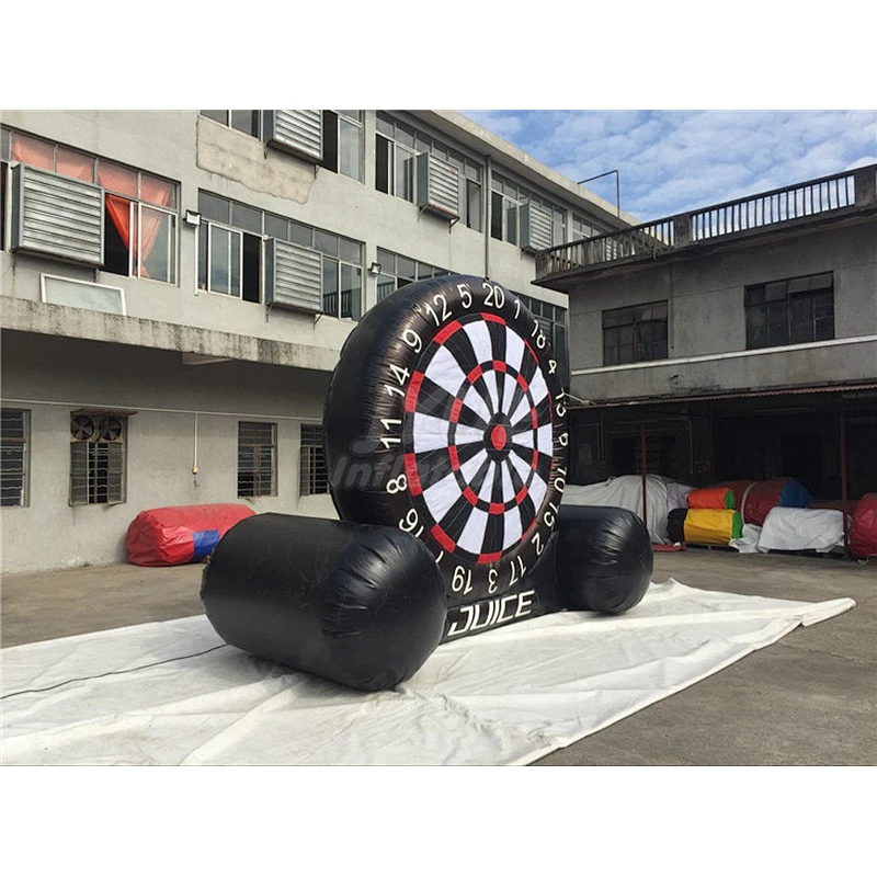 4/5/6m Height Customized Size Soccer Ball  Dart Inflatable Sticky Dart Board Games