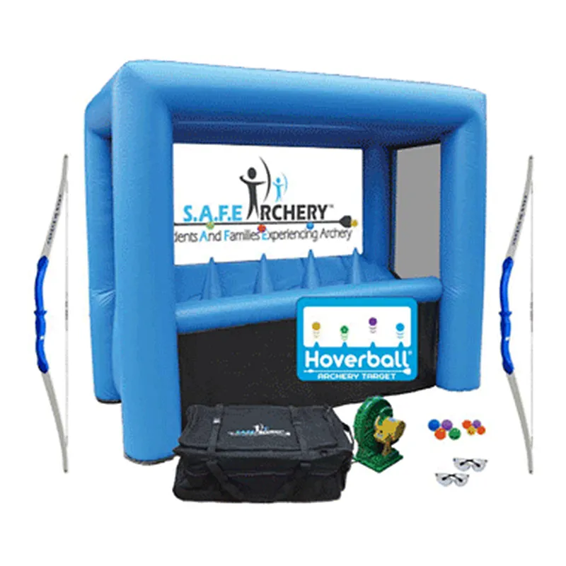 Kids N Adults Indoor Interactive Inflatable Archery Game With Hover Balls For Archery Target Sports Activities