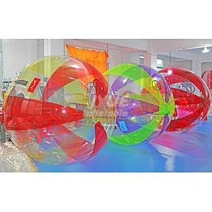 Water Walking Ball Game Zipper Jumbo Kids Walk In Plastic Bubble Ball