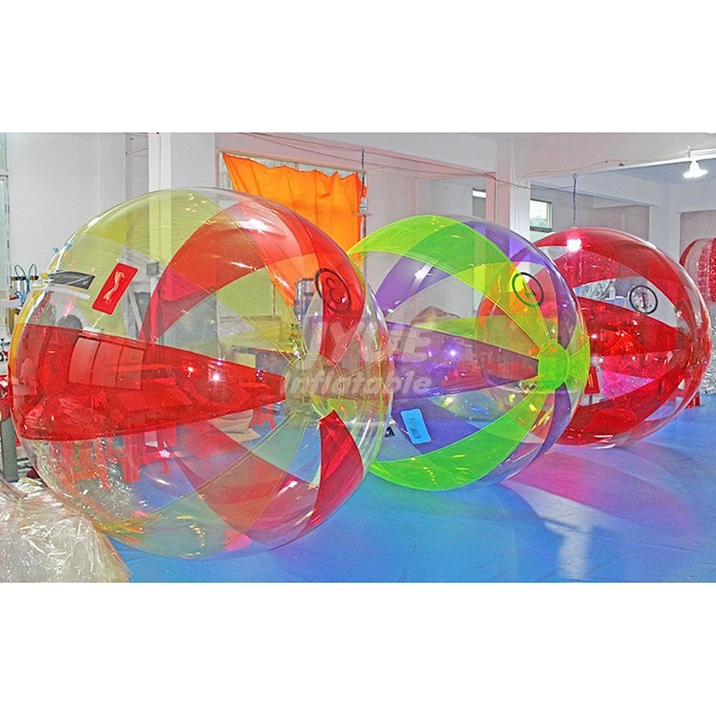 Water Walking Ball Game Zipper Jumbo Kids Walk In Plastic Bubble Ball
