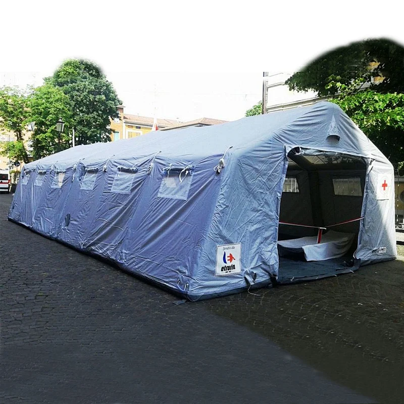 50 Person CE Certificate Mobile Hospital Tents Rescue Tents Emergency For Isolation