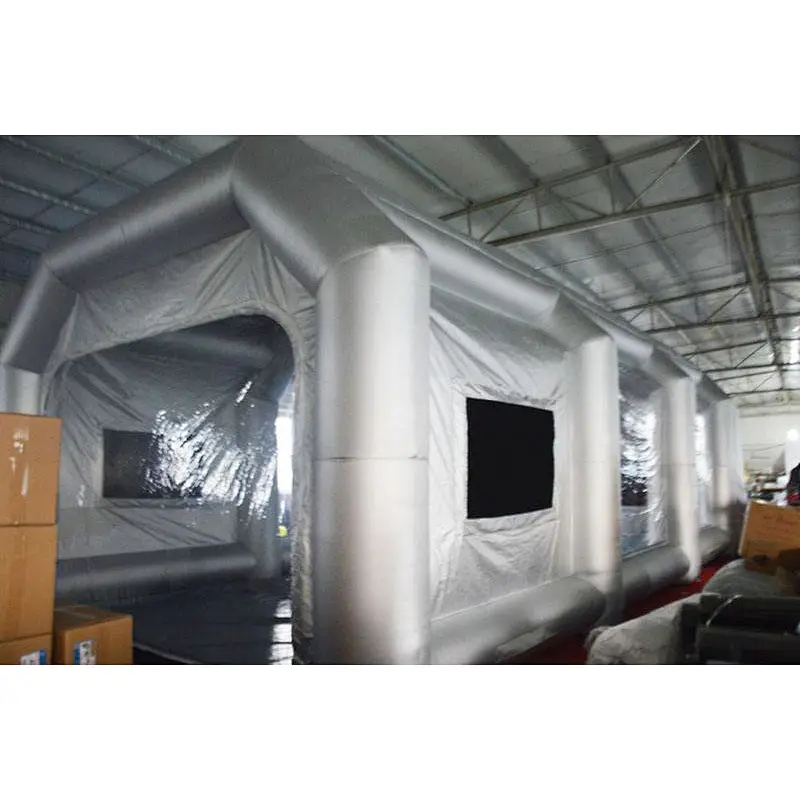 Customise Size Portable Painting House Inflatable Spray Booth Tent For Car