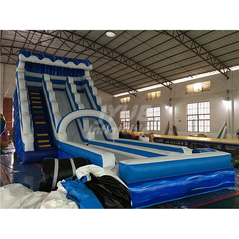 Big Outdoor Playground Adult Cheap Inflatable Blow Up Water Slides For Sale