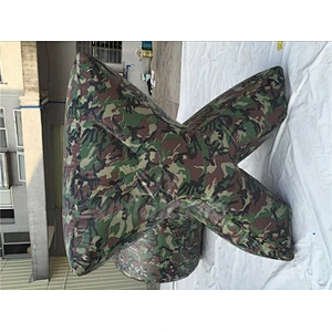 Extreme Sport Game Shooting Practice Laser Tag Arena Archery Fighting Field Inflatable Paintball Bunkers For Sale