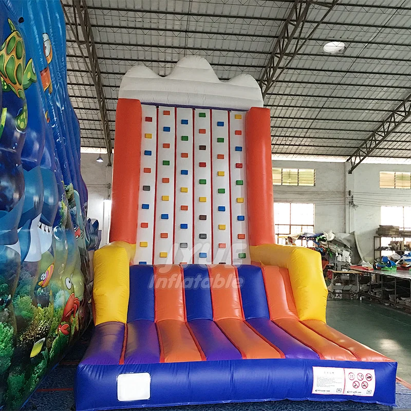 Adults And Kids Funny Sport Game Mobile Outdoor Inflatable Climbing Wall Price