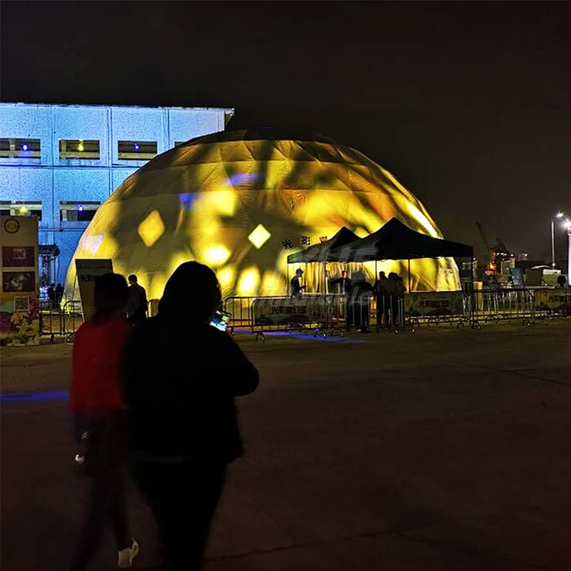 Sport Stadium Or Events Led Light Inflatable Party Dome Tent for Advertising