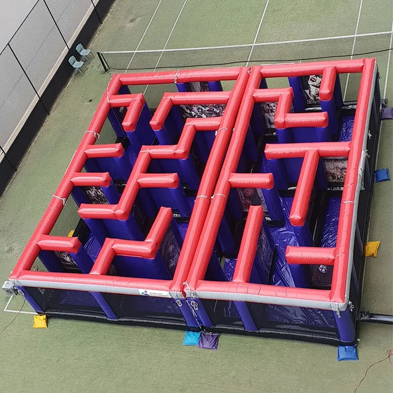 New Design Large Inflatable Castle Maze,Inflatable Laser Tag Arena For Sale With Wholesale Prices