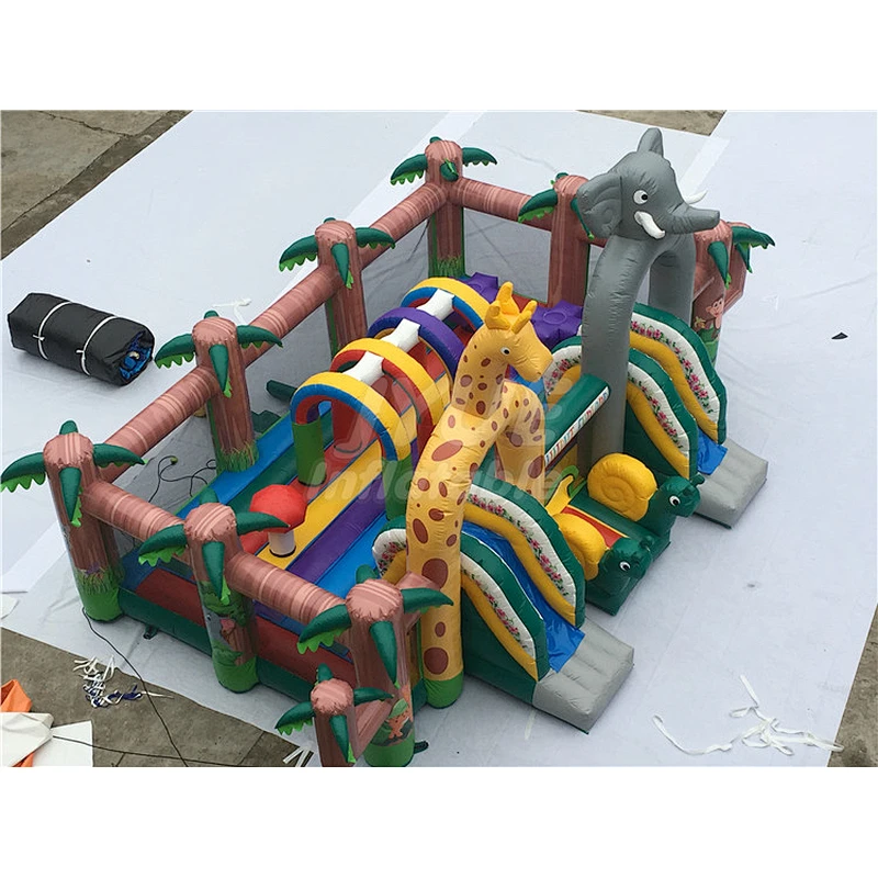 Indoor Cool Adventure Children Playground PVC Bounce Inflatable Playground Price