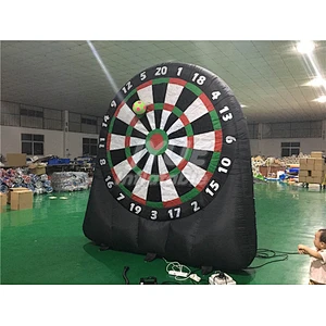Hot Selling New Sport Games Ball Practice Heavy Duty 0.55MM PVC Tarpaulin Material Inflatable Foot Darts Board Game