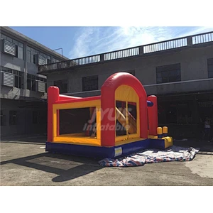 Kids Toddler Playground Inflatable Bouncy Castle With Slide