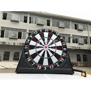 Airtight Sticker Shooting Inflatable Foot Dart Board Soccer Target Sport Game