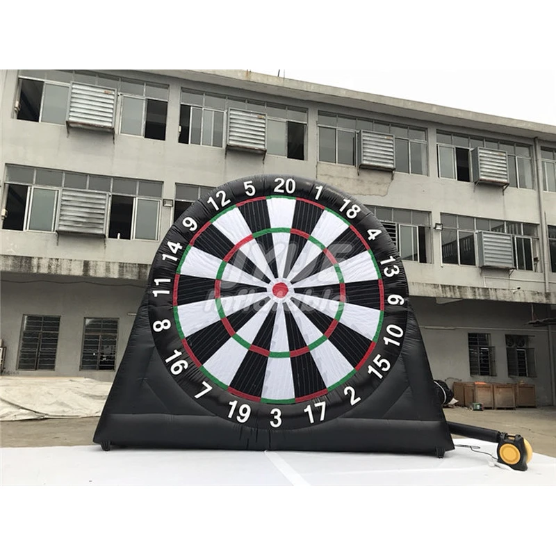Airtight Sticker Shooting Inflatable Foot Dart Board Soccer Target Sport Game