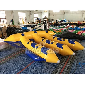 PVC Tarpaulin Inflatable Flying Fish Toys For Jet Ski Water Game Sport Toys