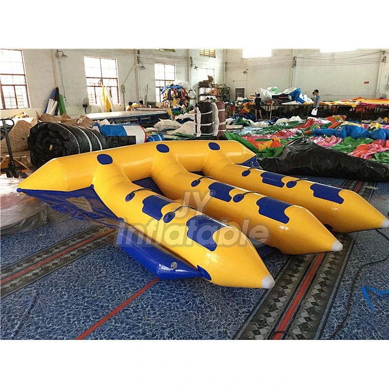 PVC Tarpaulin Inflatable Flying Fish Toys For Jet Ski Water Game Sport Toys