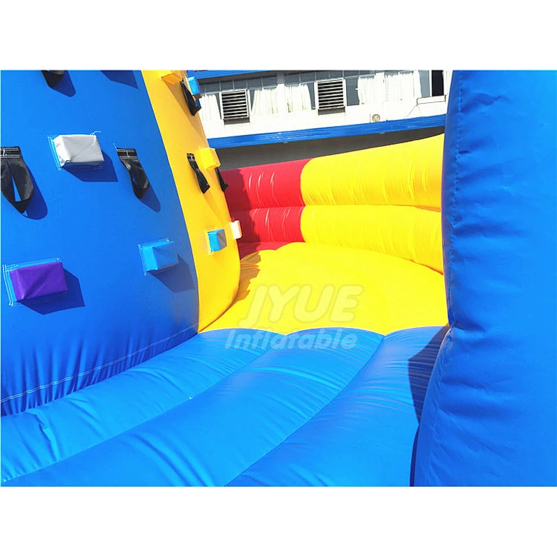 Fun Indoor Kids Playground Giraffe Mobile Inflatable Wall Climbing Children