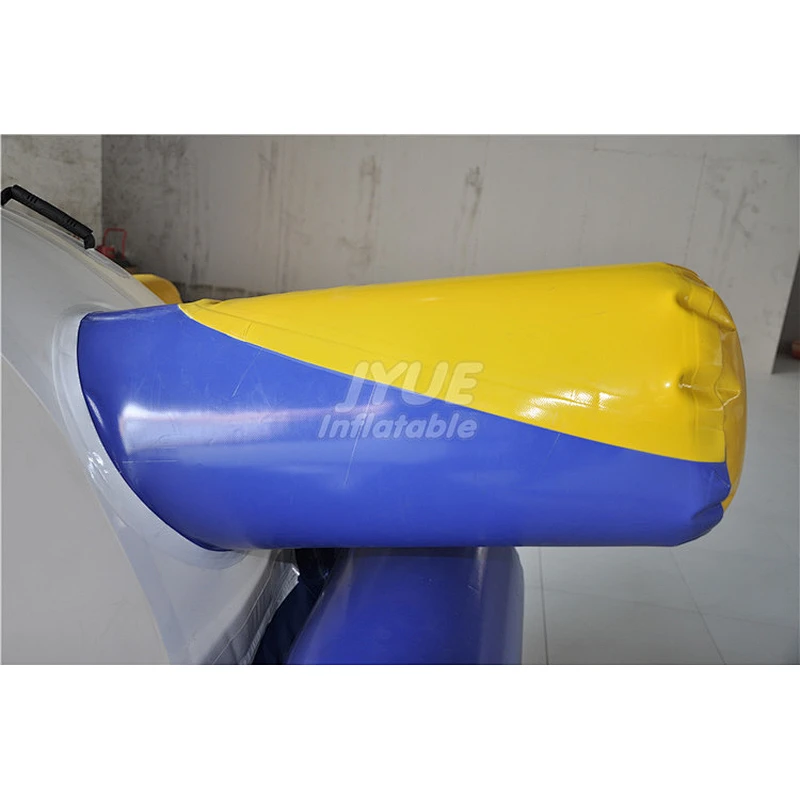 Crazy Toys Floating Water Inflatable Rocking Saturn PVC UFO Inflatable Water Spinner For Water Park