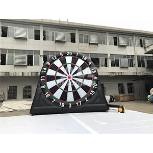 PVC Tarpaulin Cheap Price Custom Size 3M 4M 5M 6M Sports Football Soccer Inflatable Dart Board