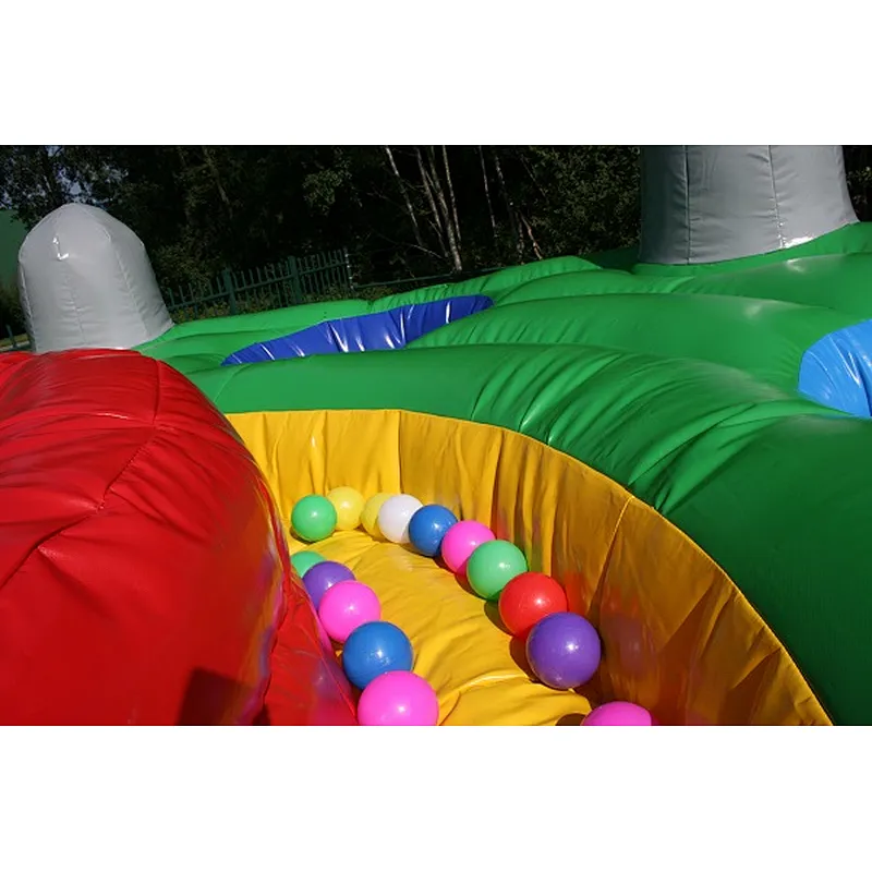 Outdoor Interactive Game Inflatable Human Whack A Mole With Hammer For Kids And Adults