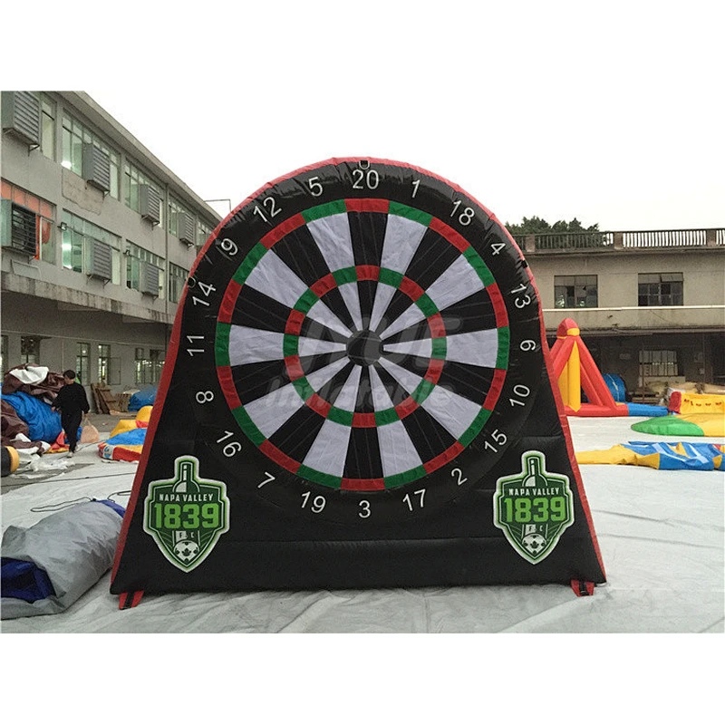 Good Price Soccer Dart Board Game Inflatable Foot Darts For Sport Game Hire