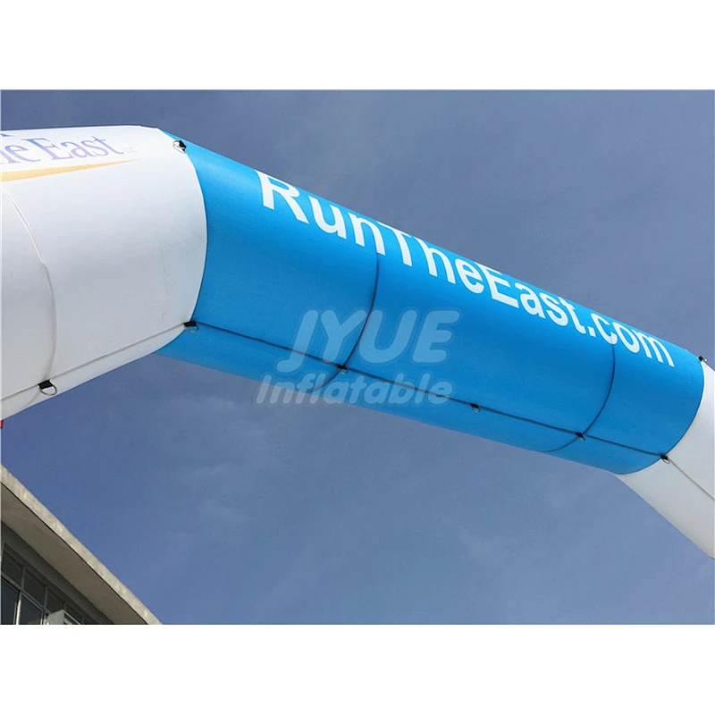 Outdoor Event Promotional Archway Airtight Start Finish Inflatable Entrance Arch