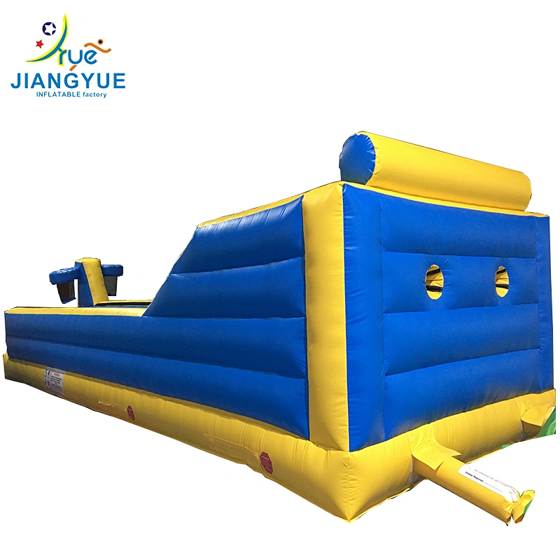 Salto inflables interactivos bungee juego para adultos inflatable bungee run