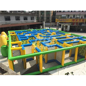 Fun House Sport Games Commercial Outdoor Inflatable Haunted House Maze