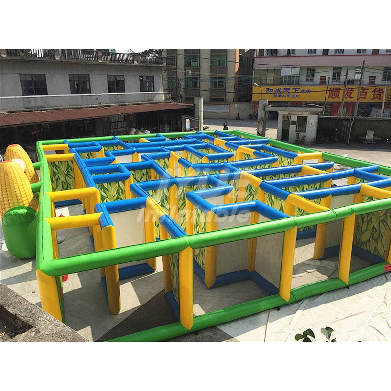 Fun House Sport Games Commercial Outdoor Inflatable Haunted House Maze