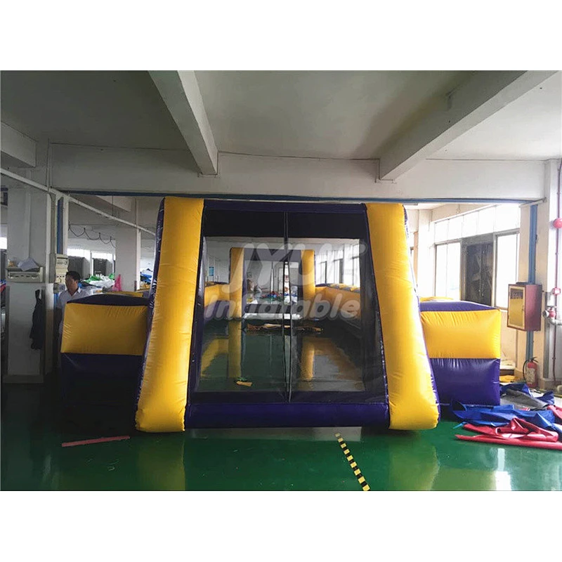 Factory Price Human Foosball Court Inflatable Human Table Football Game For Sale
