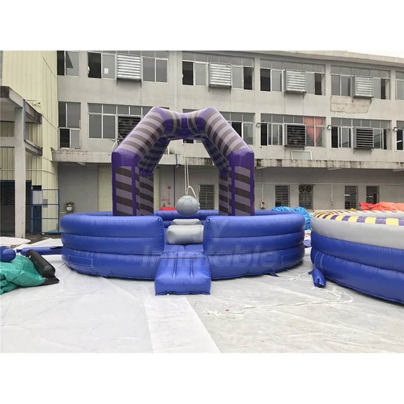 Outdoor Inflatable Sport Game Interactive Bouncy Wrecking Demolition Ball