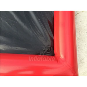 PVC Portable Airtight Cleaning Inflatable Car Wash Mat, Inflatable Car Water Collector Containment Mat