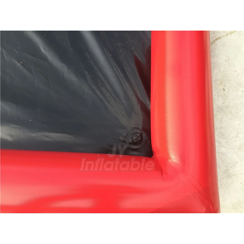 PVC Portable Airtight Cleaning Inflatable Car Wash Mat, Inflatable Car Water Collector Containment Mat