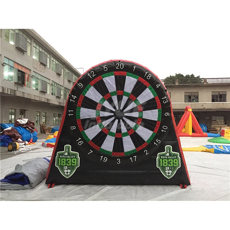 Good Price Soccer Dart Board Game Inflatable Foot Darts For Sport Game Hire