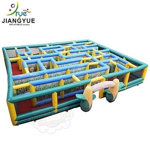 Inflatable Obstacle Course Commercial Design Cube Inflatable Out Maze For Sale