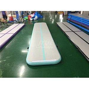20' Feet Inflatable Airtrick Mats Air Track 6m Floor Mats With Electric Air Pump For Home Use/Training/Cheerleading/Beach