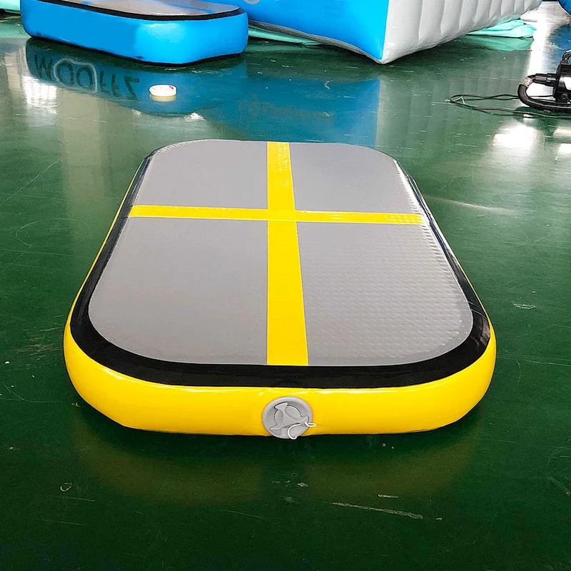 Customized Size Drop Stitch Mini Inflatable Air Block Air Track For Gymnastics