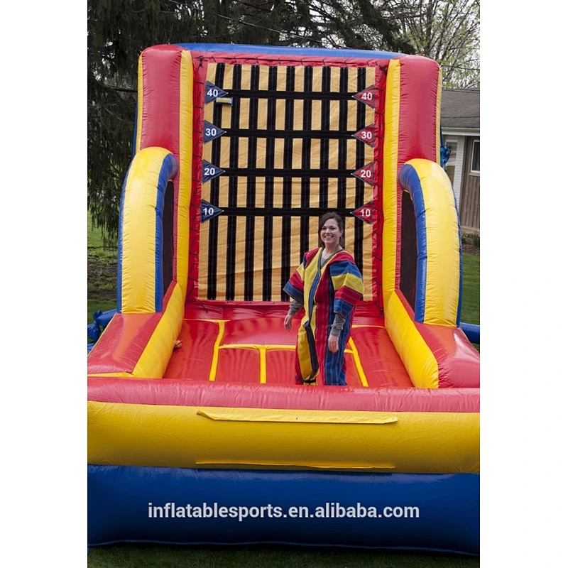 Customized Commercial Inflatable Sticky Wall For Sport Games,Giant Inflatable Air Climbing Wall Sticky Wall For Adults And Kids